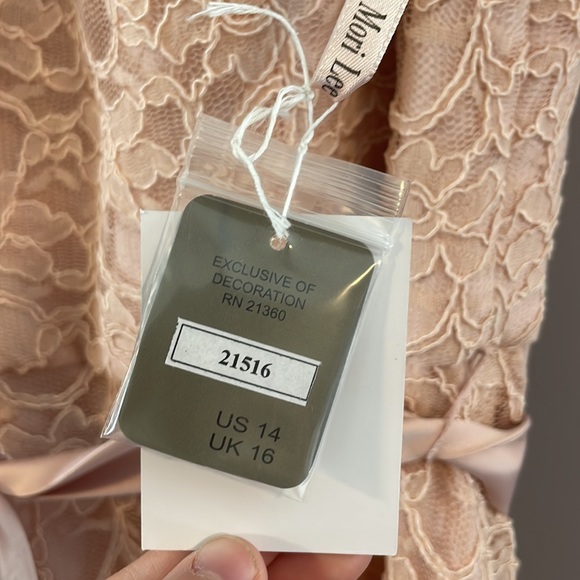 Lace Bridesmaid Dress - Picture 5 of 7